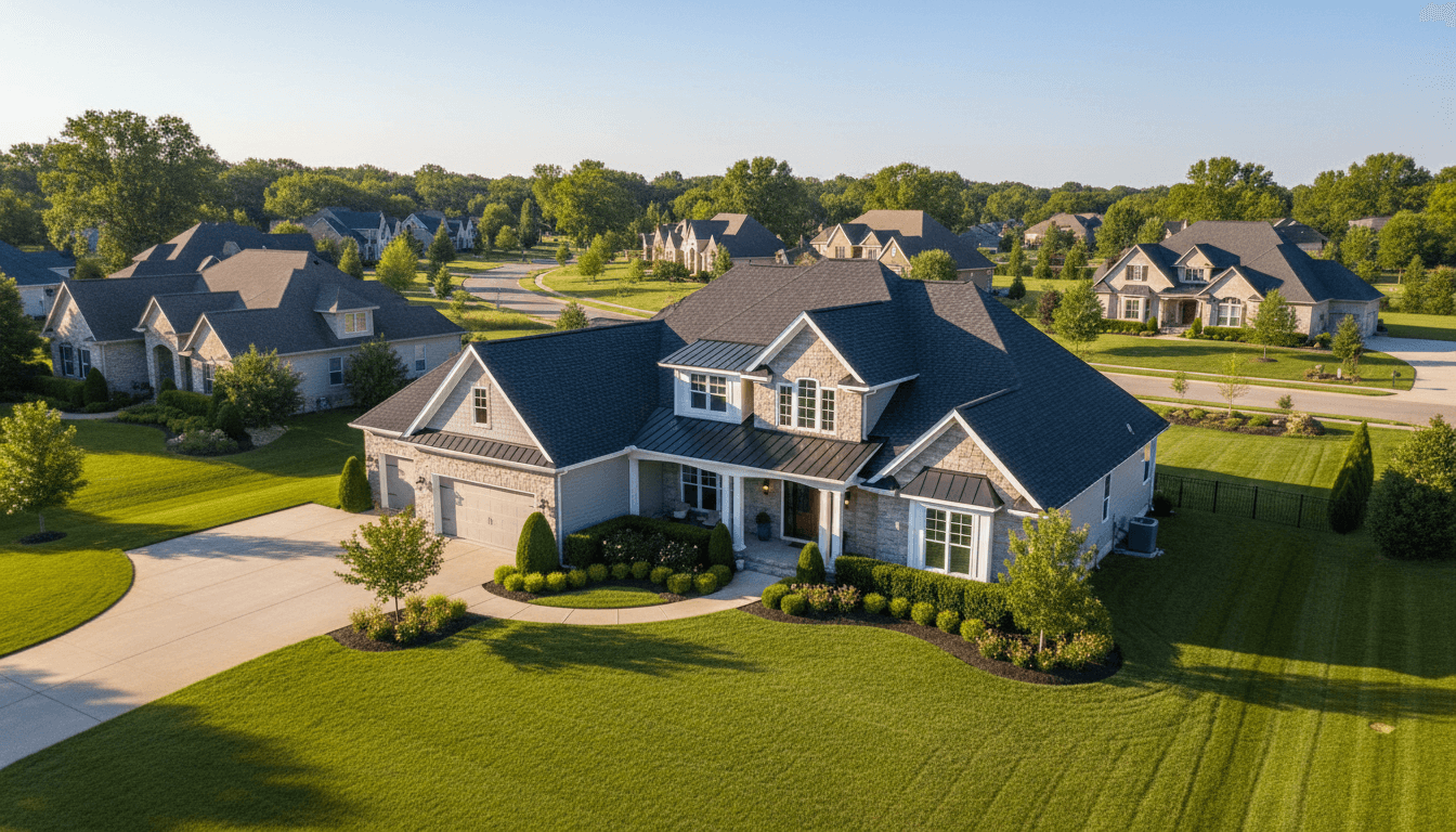 Beautiful residential home with new roof